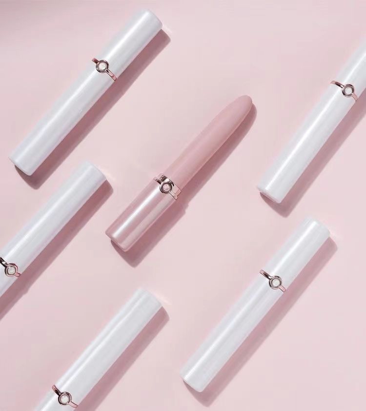 Vibrator für Frauen, Einführstil, Orgasmusschrei, selbststärkender Masturbator, leise, starke Vibration, Lippenstift-Springen_voghion.com